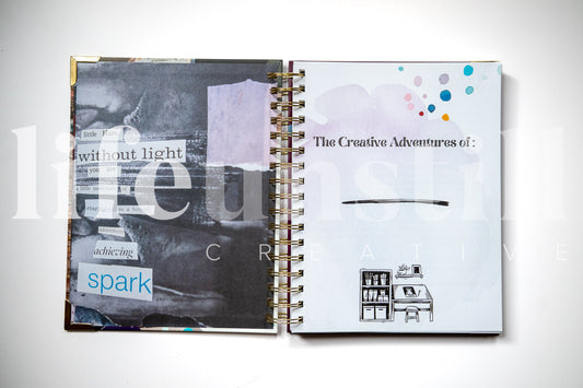 Blue Cover - Creative Sparks Planner/Tracker