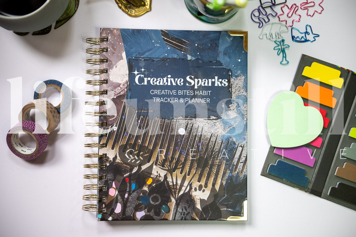 Blue Cover - Creative Sparks Planner/Tracker