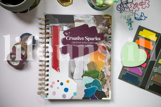 Rainbow Cover - Creative Sparks Planner/Tracker
