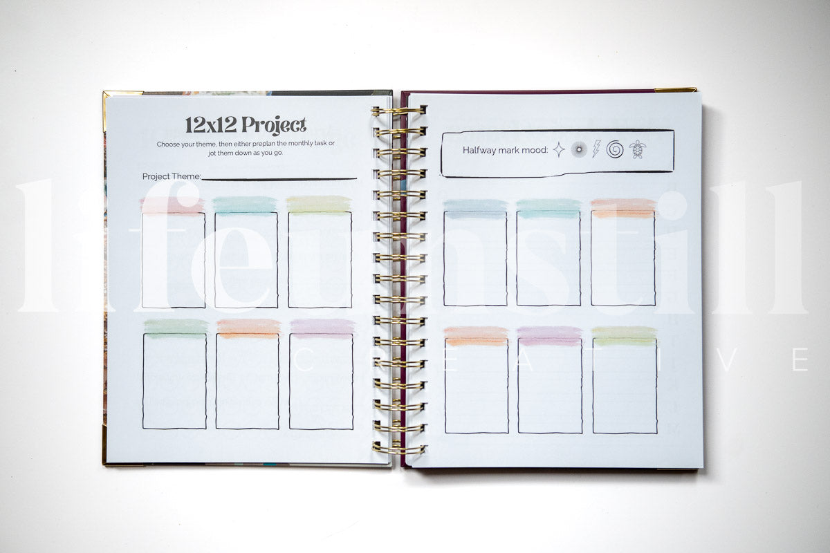Blue Cover - Creative Sparks Planner/Tracker