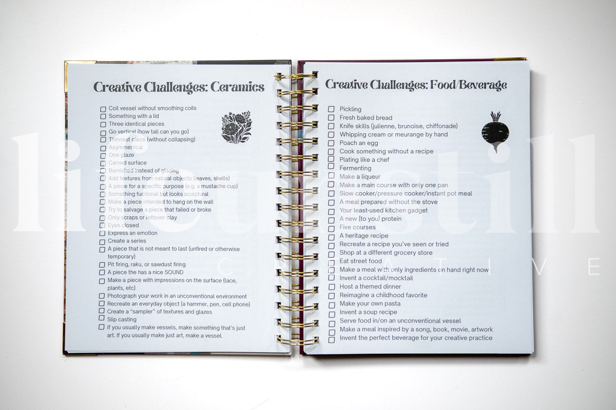 Blue Cover - Creative Sparks Planner/Tracker